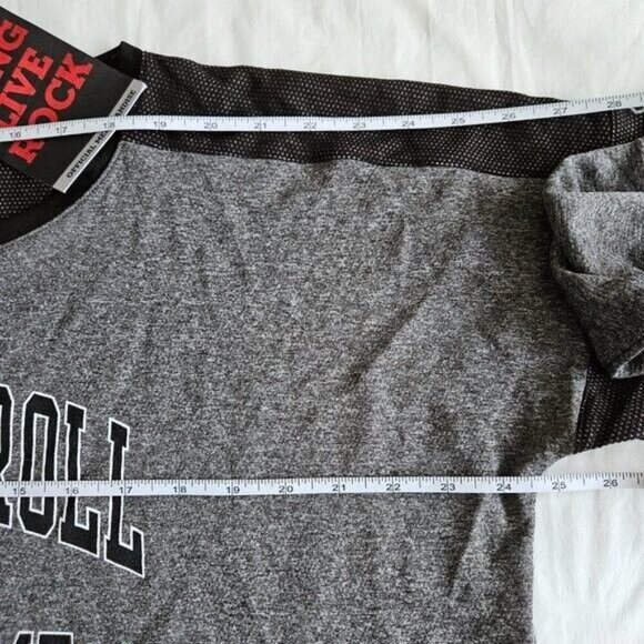 Champion Rock And Roll Hall Of Fame Sweatshirt Men XL Gray LS Lightweight Preppy - Picture 4 of 14